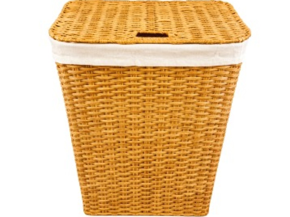 Exquisite PE Standard Woven Hamper with Lid